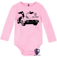 Body Bebê Infantil De volta para o futuro  DeLorean - Foto 4