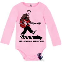 Body Bebê Infantil De volta para futuro Marty guitarra - Foto 4