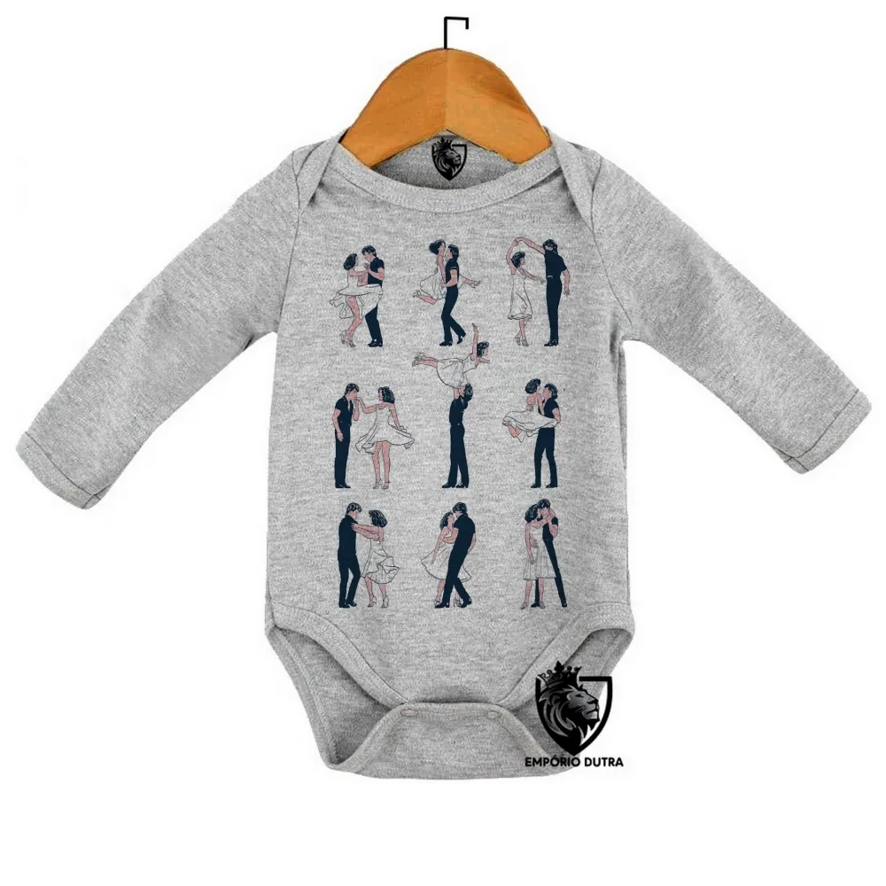 Body Bebê Infantil Dirty Dancing passos Imagem