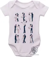 Body Bebê Infantil Dirty Dancing passos - Foto 2
