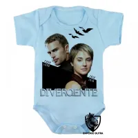 Body Bebê Infantil divergente insurgente convergente - Foto 3