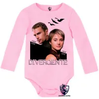 Body Bebê Infantil divergente insurgente convergente - Foto 4