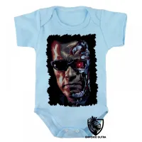 Body Bebê Infantil exterminador do futuro Máquinas - Foto 3