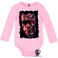 Body Bebê Infantil exterminador do futuro Máquinas - Foto 4