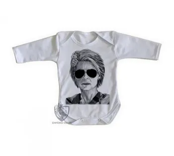 Body Bebê Infantil exterminador futuro 6 Sarah Connor - Foto 2