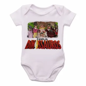 Body Bebê Infantil Família Dinossauro baby dino - Foto 2