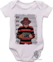 Body Bebê Infantil freddy krueger preso - Foto 2