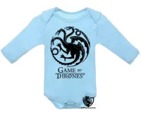 Body Bebê Infantil Game of Thrones dragão serie - Foto 4