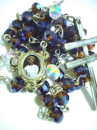 Terço Mestre Irineu  Santo Daime marrom furtacor