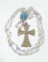 Terço Nossa Senhora Das Graças - Cruz Noiva Strass Preciosa - Foto 2