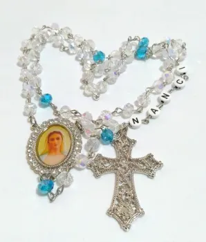 Terço Nossa Senhora Rainha Da Paz Medjugorge - Foto 2