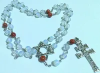 Terço Santo Daime Pedra da Lua  Sol e  Estrela cruzeiro - Foto 3