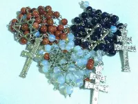 Terço Santo Daime Pedra da Lua  Sol e  Estrela cruzeiro