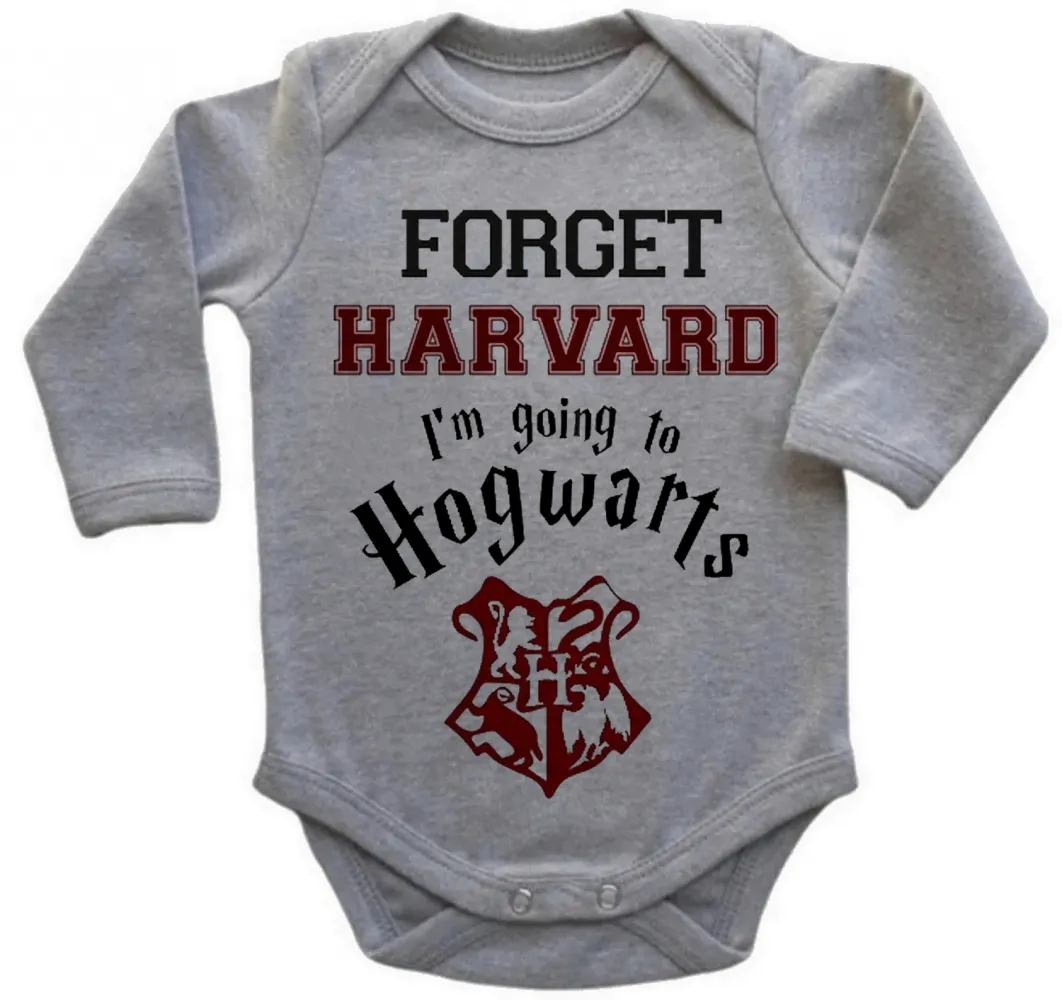 Body Bebê Infantil harry potter hogwarsts harvard forget