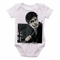 Body Bebê Infantil Harry Potter varinha - Foto 2