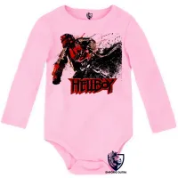 Body Bebê Infantil Hellboy ataque super herói - Foto 4