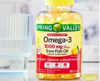 Ômega3 Spring Valley 1000mg Limão 120softgel Import Eua - Foto 2