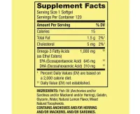 Ômega3 Spring Valley 1000mg Limão 120softgel Import Eua - Foto 3