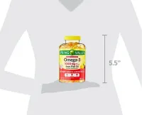Ômega3 Spring Valley 1000mg Limão 120softgel Import Eua - Foto 7