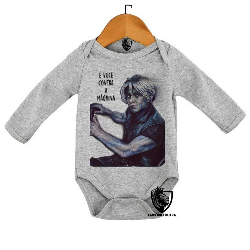 Body Bebê Infantil Jogador n 1 você máquina