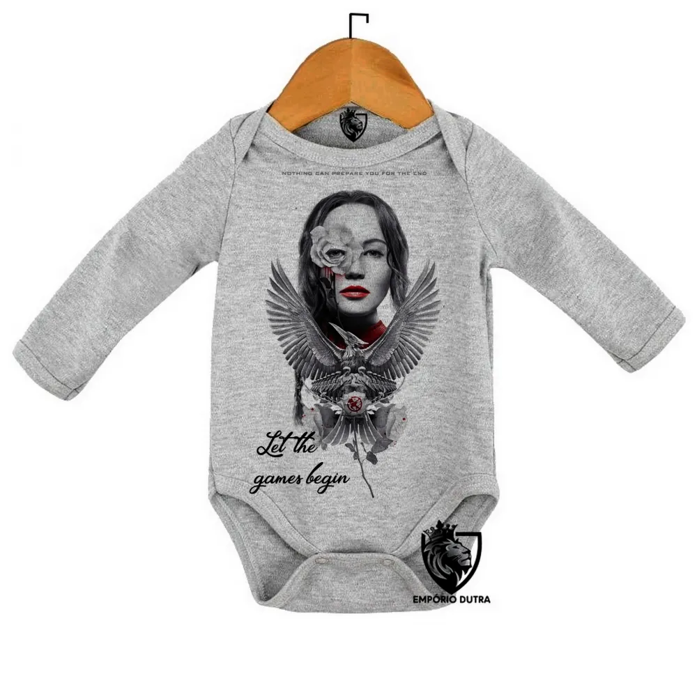 Body Bebê Infantil jogos vorazes