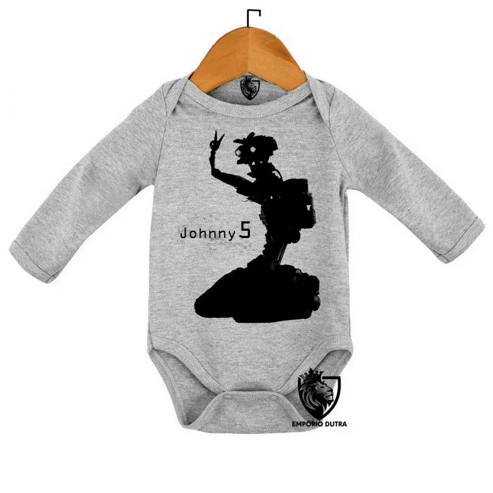 Body Bebê Infantil Johnny 5 robo filme android