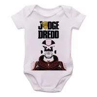 Body Bebê Infantil judge dredd juiz Sylvester Stallone - Foto 2