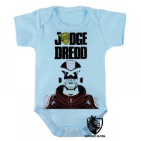 Body Bebê Infantil judge dredd juiz Sylvester Stallone - Foto 3