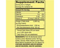 Spring Valley® Omega 3/2000mg Vit D3 1000iu Fish Oil 120unid + Frete Grátis - Foto 3