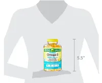 Spring Valley® Omega 3/2000mg Vit D3 1000iu Fish Oil 120unid + Frete Grátis - Foto 5