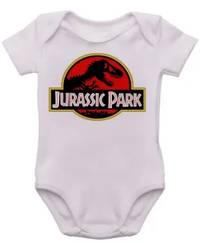 Body Bebê Infantil Jurassic Park Dinossauro - Foto 2