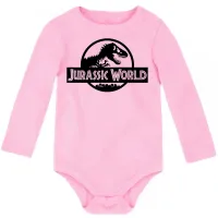 Body Bebê Infantil jurassic park world dinossauro rex - Foto 2