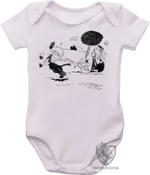 Body Bebê Infantil Krazy Kat pulp fiction samuel - Foto 2