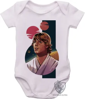 Body Bebê Infantil Luke Skywalker Star Wars - Foto 2