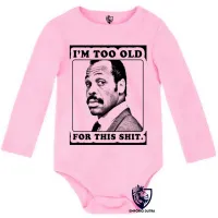 Body Bebê Infantil Máquina Mortífera danny glover - Foto 4