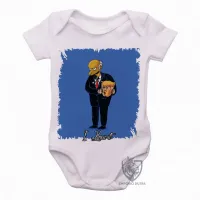 Body Bebê Infantil Simpsons Burns Donald Trump - Foto 2