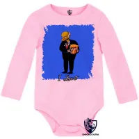 Body Bebê Infantil Simpsons Burns Donald Trump - Foto 4