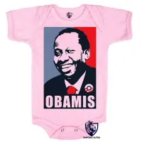 Body Bebê Infantil Mussum cacildis trapalhões obama - Foto 4