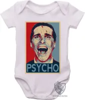 Body Bebê Infantil Psycho Patrick Batman Christian Bale - Foto 2