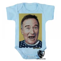 Body Bebê Infantil Robin Williams Ator - Foto 3