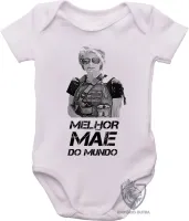 Body Bebê Infantil Sarah Connor melhor mãe mundo - Foto 2
