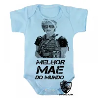Body Bebê Infantil Sarah Connor melhor mãe mundo - Foto 3