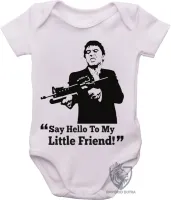 Body Bebê Infantil Scarface Poderoso Chefão - Foto 2