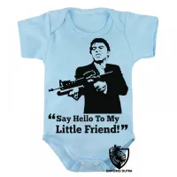 Body Bebê Infantil Scarface Poderoso Chefão - Foto 3
