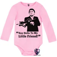 Body Bebê Infantil Scarface Poderoso Chefão - Foto 4