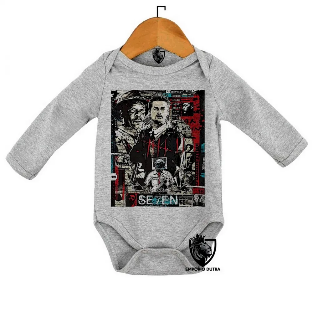 Body Bebê Infantil Seven os sete pecados capitais Imagem