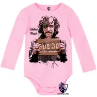 Body Bebê Infantil Sirius Black harry poter vilão - Foto 4