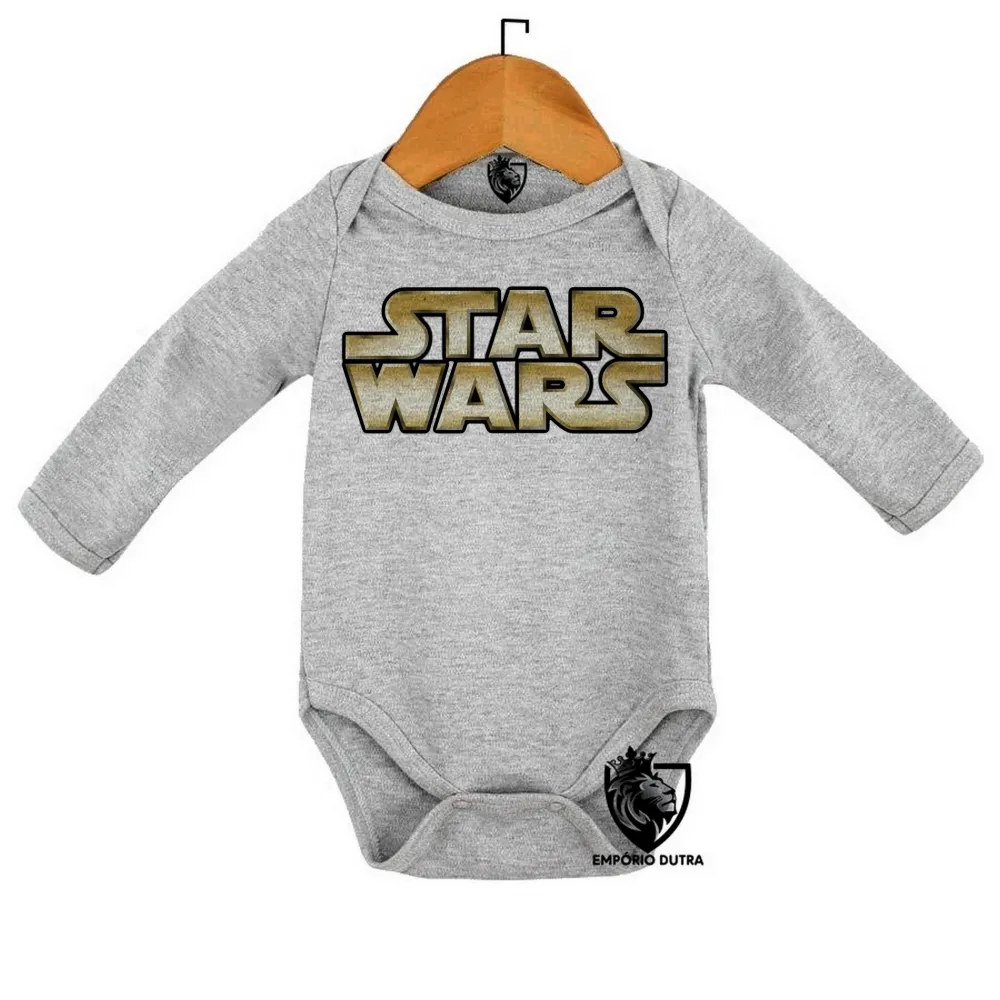 Body Bebê Infantil star wars jornada nas estrelas