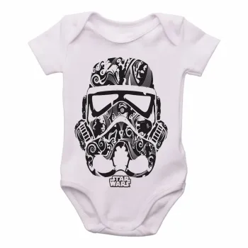 Body Bebê Infantil Star Wars Stormtrooper soldado - Foto 2