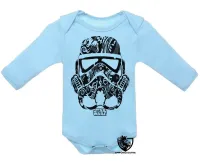 Body Bebê Infantil Star Wars Stormtrooper soldado - Foto 3